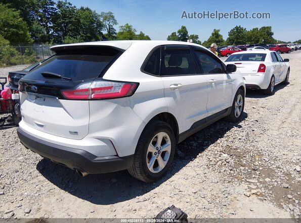 2FMPK4G9XKBB12466 2019 FORD EDGE White Tył prawy