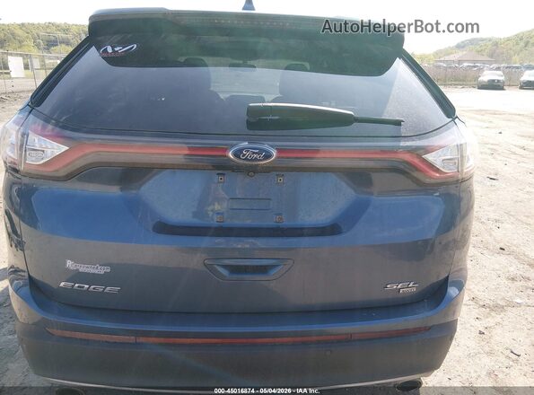 2FMPK4J81JBB49596 2018 FORD EDGE Light Blue 