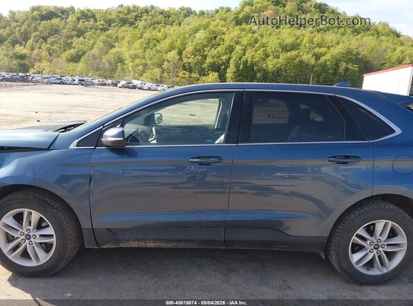 2FMPK4J81JBB49596 2018 FORD EDGE Light Blue 