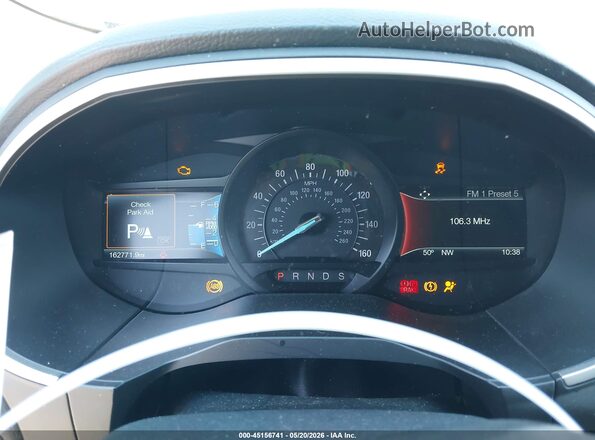 2FMPK4J81JBB70173 2018 FORD EDGE Синий Вид задних сидений