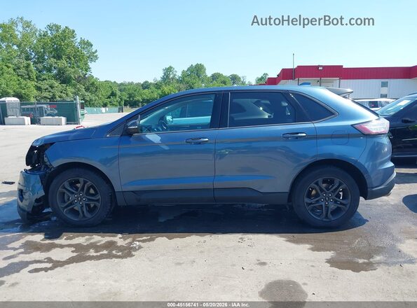2FMPK4J81JBB70173 2018 FORD EDGE Синий 