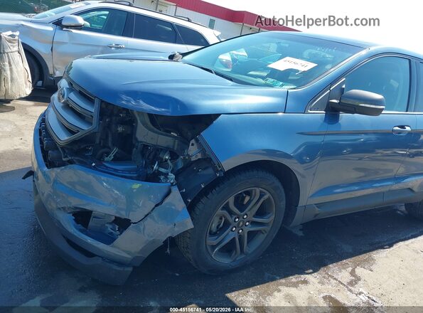 2FMPK4J81JBB70173 2018 FORD EDGE Синий 