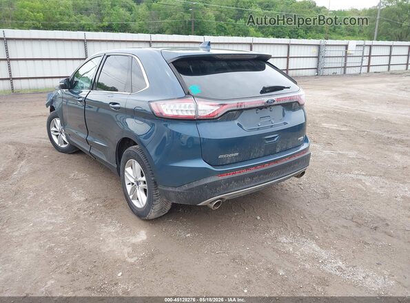2FMPK4J82GBC05571 2016 FORD EDGE Green უკანა მარცხენა