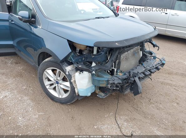 2FMPK4J82GBC05571 2016 FORD EDGE Green წინა ხედი