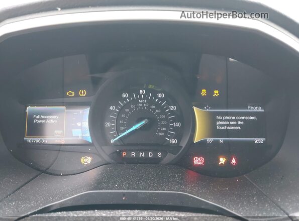 2FMPK4J82GBC64670 2016 FORD EDGE Gray უკანა სავარძლების ხედი