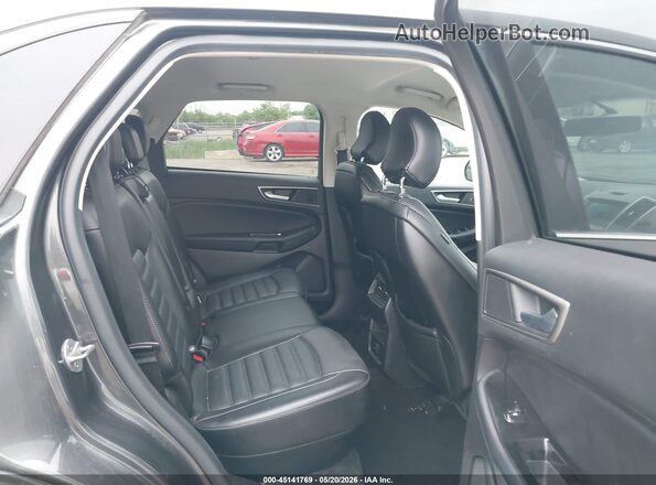2FMPK4J82GBC64670 2016 FORD EDGE Gray VIN კოდის სტიკერის ხედი