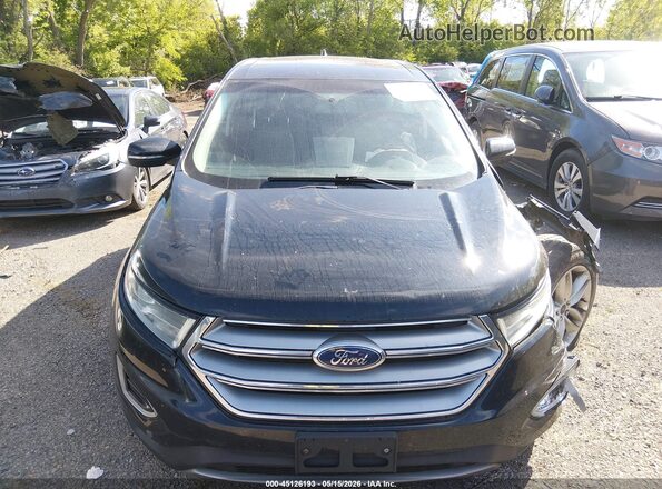 2FMPK4J82HBC14949 2017 FORD EDGE Black Vista del salpicadero