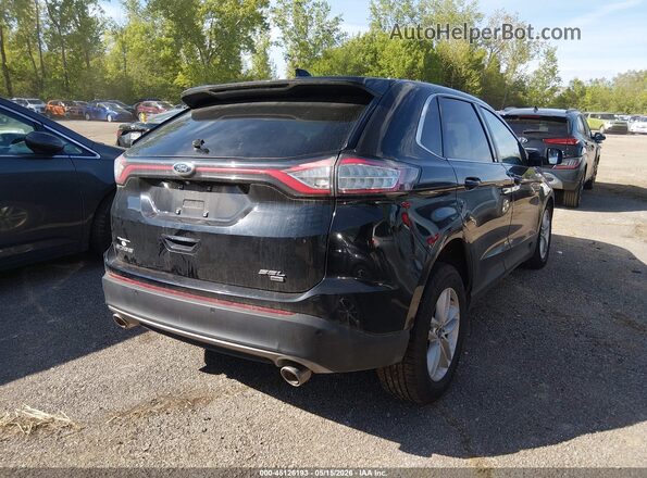 2FMPK4J82HBC14949 2017 FORD EDGE Black Trasero derecho