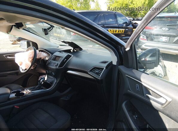 2FMPK4J82HBC14949 2017 FORD EDGE Black Vista interior delantera