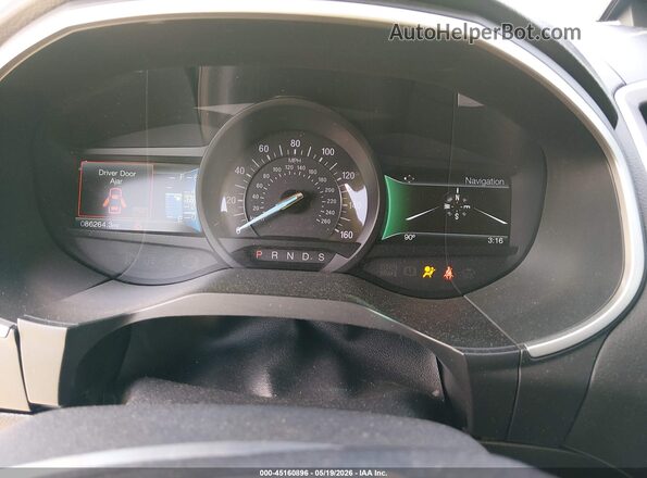 2FMPK4J83JBC54463 2018 FORD EDGE Blue Вид задніх сидінь