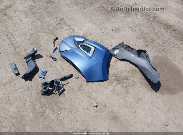 2FMPK4J83JBC54463 2018 FORD EDGE Blue Вид щитка приладів