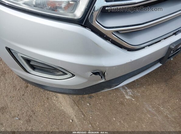 2FMPK4J84HBC04293 2017 FORD EDGE Silver წინა ხედი