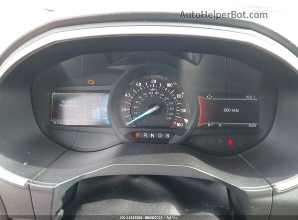 2FMPK4J84HBC04293 2017 FORD EDGE Silver უკანა სავარძლების ხედი