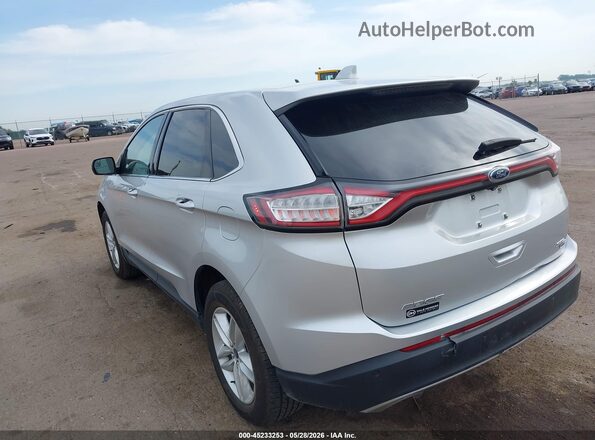 2FMPK4J84HBC04293 2017 FORD EDGE Silver უკანა მარცხენა