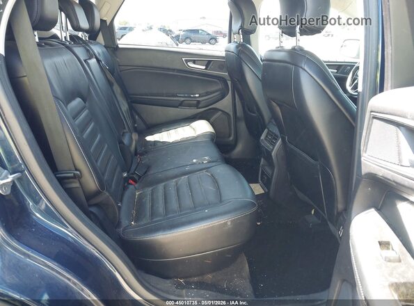 2FMPK4J85HBC48111 2017 FORD EDGE Blue VIN կոդի պիտակի տեսք