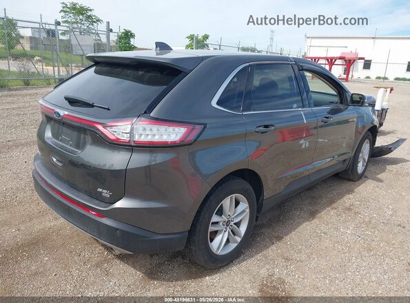 2FMPK4J86GBB26131 2016 FORD EDGE Gray Задня права чверть
