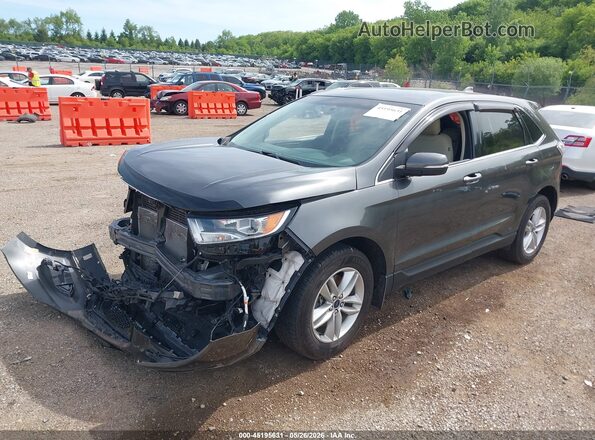 2FMPK4J86GBB26131 2016 FORD EDGE Gray Передня ліва чверть