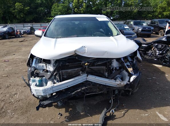 2FMPK4J87GBB67237 2016 FORD EDGE White ხელსაწყოთა პანელის ხედი