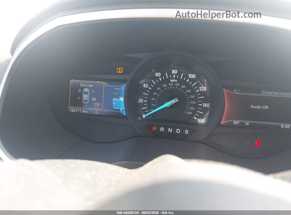 2FMPK4J88HBB08439 2017 FORD EDGE Красный Вид задних сидений