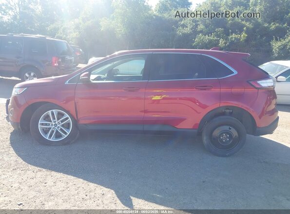 2FMPK4J88HBB08439 2017 FORD EDGE Красный 