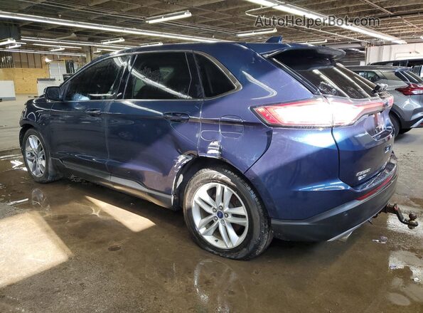 2FMPK4J88HBB09266 2017 FORD EDGE Blue 