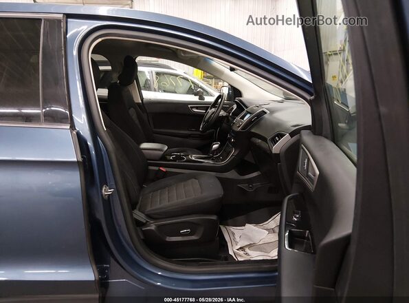 2FMPK4J88JBB59932 2018 FORD EDGE Blue Սալոնի դիմացի տեսք