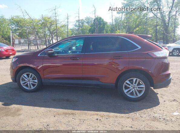 2FMPK4J89GBC16163 2016 FORD EDGE Burgundy 