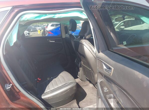 2FMPK4J89GBC16163 2016 FORD EDGE Burgundy Widok naklejki z numerem VIN