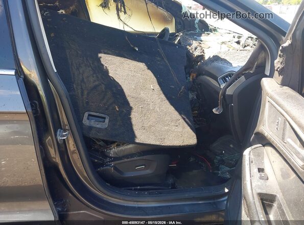 2FMPK4J90GBB50465 2016 FORD EDGE Серый Вид салона спереди