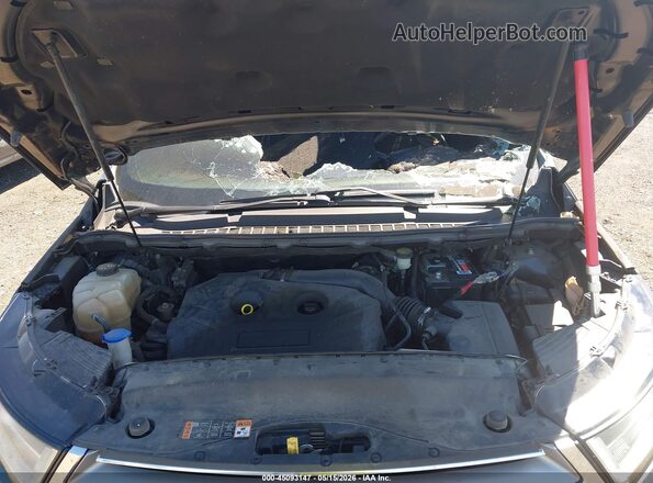 2FMPK4J90GBB50465 2016 FORD EDGE Серый Вид сзади