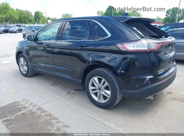 2FMPK4J90HBC67920 2017 FORD EDGE Black Tył lewy