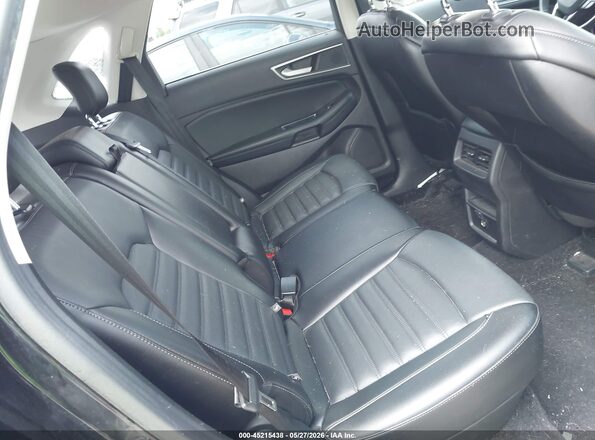 2FMPK4J90HBC67920 2017 FORD EDGE Black Widok naklejki z numerem VIN
