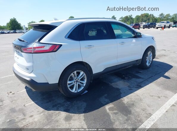 2FMPK4J90KBB01307 2019 FORD EDGE White Trasero derecho