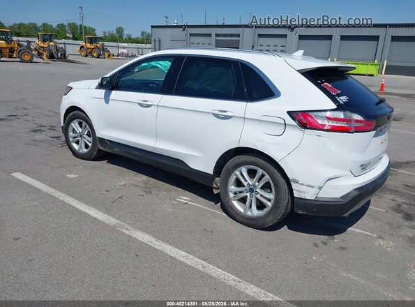 2FMPK4J90KBB01307 2019 FORD EDGE White Trasero izquierdo