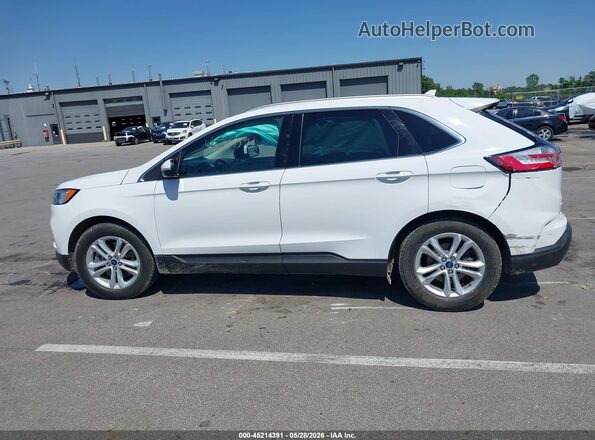 2FMPK4J90KBB01307 2019 FORD EDGE White Vista interior de 360 grados