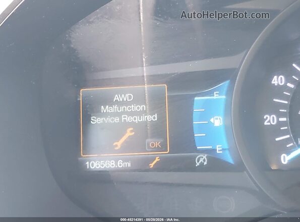 2FMPK4J90KBB01307 2019 FORD EDGE White 