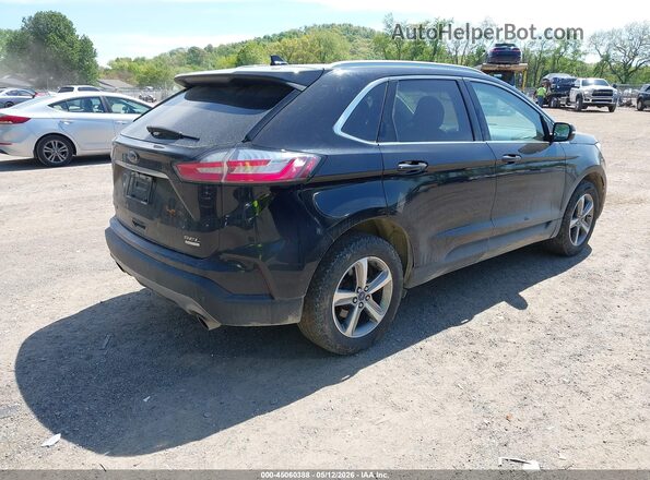 2FMPK4J90KBC05943 2019 FORD EDGE Black Tył prawy