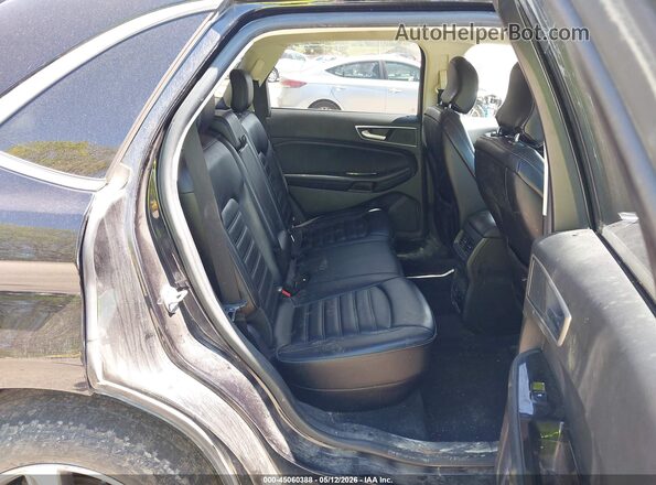 2FMPK4J90KBC05943 2019 FORD EDGE Black Widok naklejki z numerem VIN