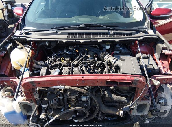 2FMPK4J90KBC21169 2019 FORD EDGE Red უკანა ხედი