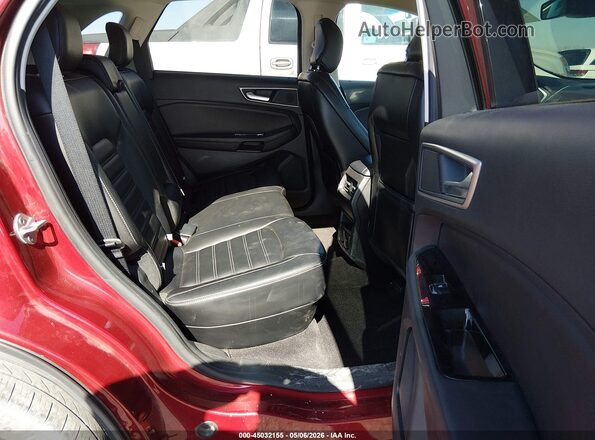 2FMPK4J90KBC21169 2019 FORD EDGE Red VIN კოდის სტიკერის ხედი