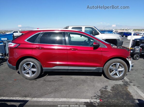 2FMPK4J90KBC21169 2019 FORD EDGE Red სალონის 360-გრადუსიანი ხედი