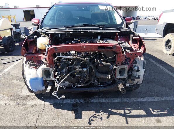 2FMPK4J90KBC21169 2019 FORD EDGE Red წინა ხედი
