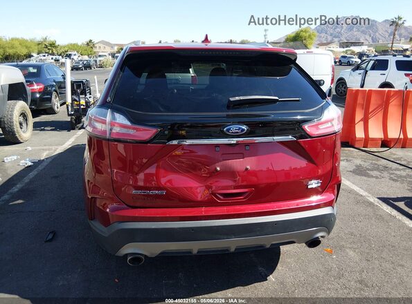 2FMPK4J90KBC21169 2019 FORD EDGE Red 