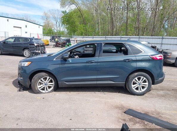 2FMPK4J90KBC65902 2019 FORD EDGE Blue 
