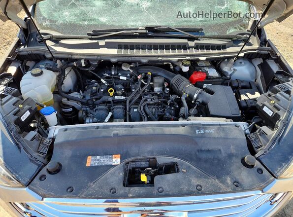 2FMPK4J90MBA60132 2021 FORD EDGE Серебряный Вид подкапотного пространства