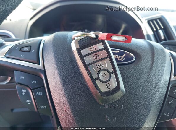 2FMPK4J90NBA14723 2022 FORD EDGE Gray Vista del salpicadero