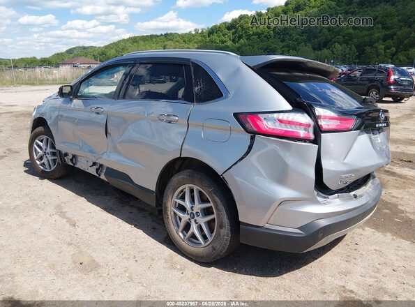2FMPK4J90NBA88112 2022 FORD EDGE Silver უკანა მარცხენა