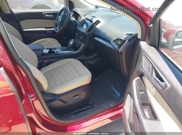 2FMPK4J91HBB81502 2017 FORD EDGE Red Սալոնի դիմացի տեսք
