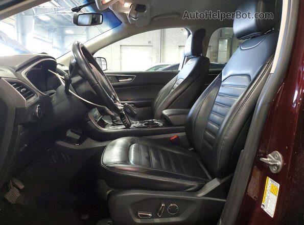 2FMPK4J91HBC36868 2017 FORD EDGE Бордовый 