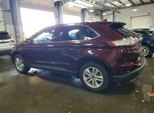 2FMPK4J91HBC36868 2017 FORD EDGE Бордовый 